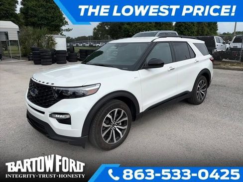 Used 2024 Ford Explorer ST-Line w/ Class IV Trailer Tow Package RWD image 1