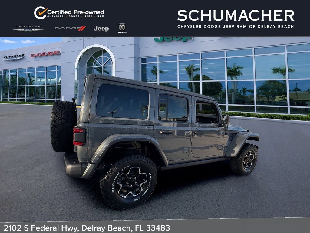 Used 2022 Jeep Wrangler Unlimited Rubicon 4xe w/ Steel Bumper Group AWD/4WD image 7