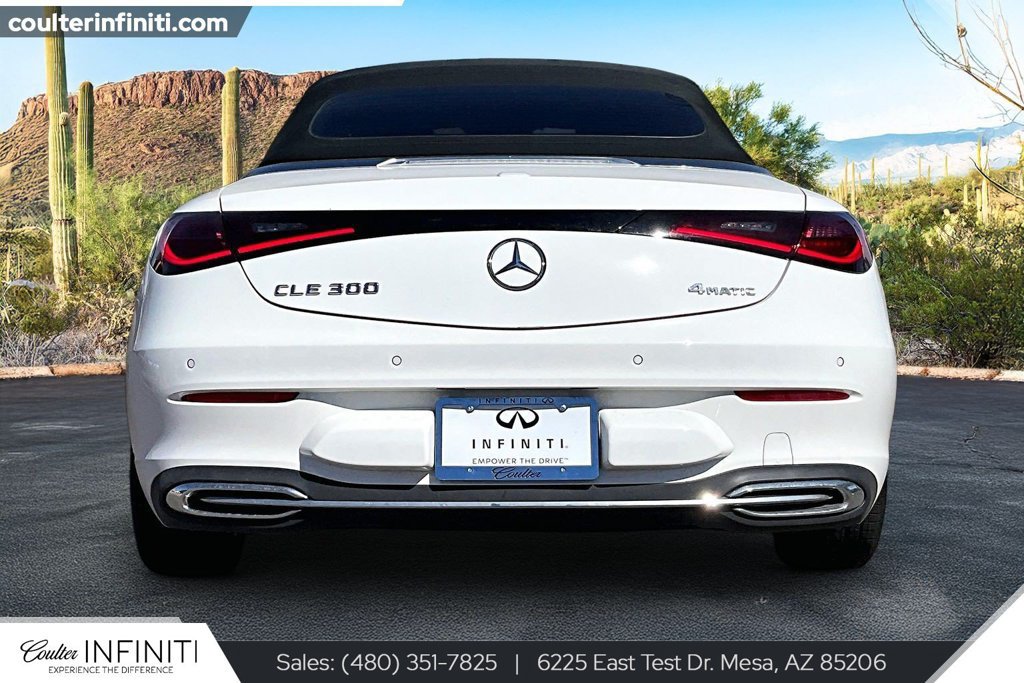 Used 2025 Mercedes-Benz CLE 300 4MATIC Cabriolet image 4
