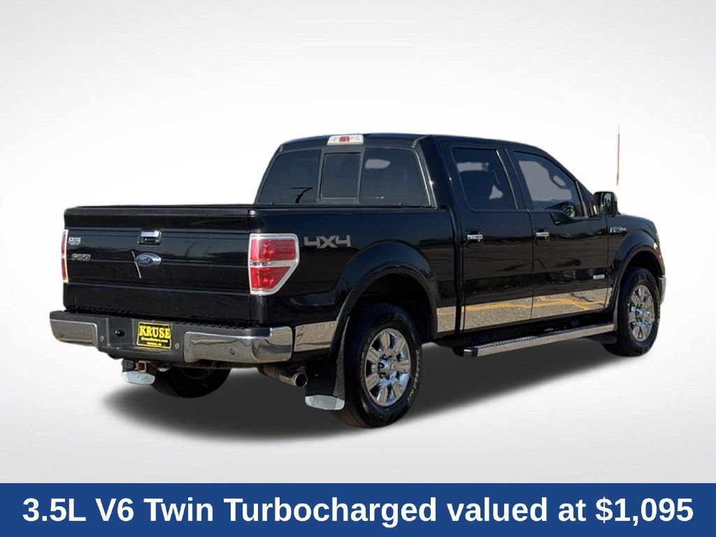 Used 2012 Ford F150 Lariat w/ Lariat Chrome Pkg AWD/4WD image 3