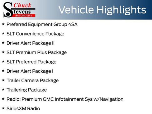 Used 2019 GMC Sierra 1500 SLT w/ SLT Premium Plus Package AWD/4WD image 9