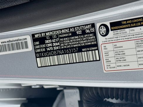 Certified 2022 Mercedes-Benz S 500 S 500 image 35