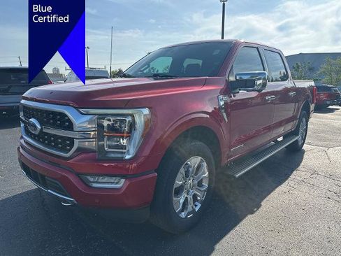 Certified 2022 Ford F150 Platinum w/ Equipment Group 701A High AWD/4WD image 1