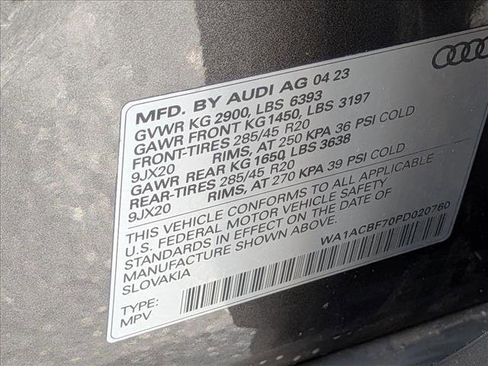 Certified 2023 Audi Q7 2.0T Premium w/ Convenience Package AWD/4WD image 27