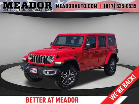 Used 2025 Jeep Wrangler Unlimited Sahara AWD/4WD image 1