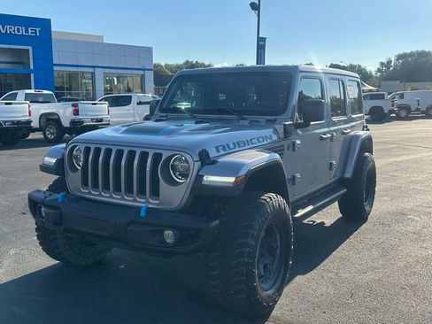 Used 2021 Jeep Wrangler Unlimited Rubicon 4xe w/ Steel Bumper Group image 13
