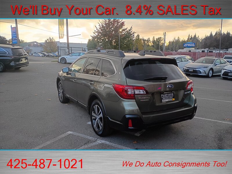 Used 2019 Subaru Outback 2.5i Limited w/ Protection Package #1 AWD/4WD image 4