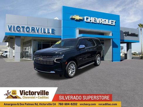 Used 2021 Chevrolet Tahoe Premier w/ Premium Package RWD image 1