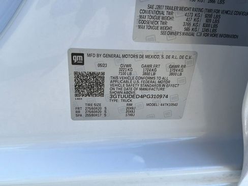 Certified 2023 GMC Sierra 1500 SLT w/ SLT Premium Plus Package AWD/4WD image 31
