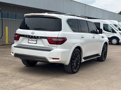 Used 2024 Nissan Armada Platinum w/ Captain's Chairs Package AWD/4WD image 3