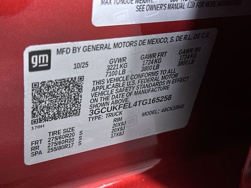 New 2026 Chevrolet Silverado 1500 LT Trail Boss w/ LT Trail Boss Premium Package image 95