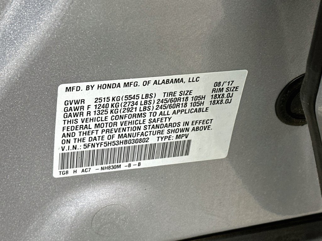 Used 2017 Honda Pilot EX-L image 27