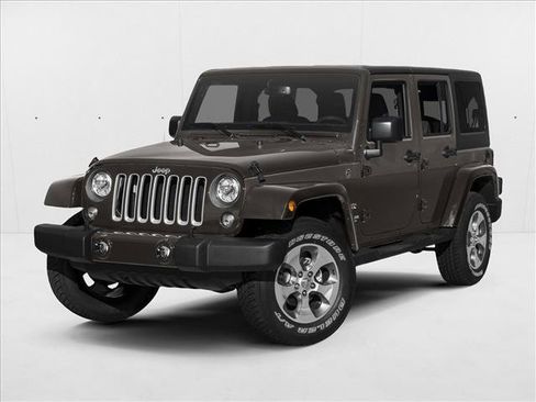 Used 2018 Jeep Wrangler Unlimited Sahara w/ Connectivity Group AWD/4WD image 1