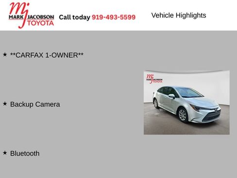 Used 2025 Toyota Corolla LE FWD image 6
