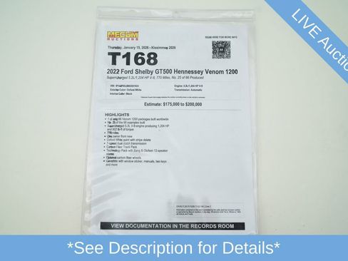 Used 2022 Ford Mustang Shelby GT500 w/ Carbon Fiber Track Pack image 38