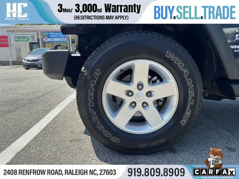 Used 2017 Jeep Wrangler Unlimited Sport w/ Quick Order Package 24S image 10