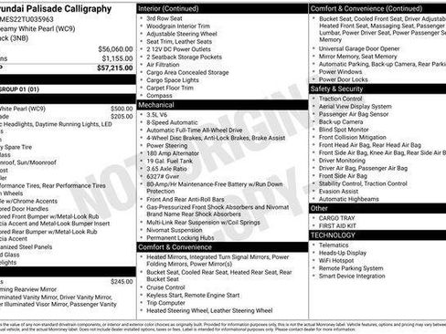 New 2026 Hyundai Palisade Calligraphy image 4