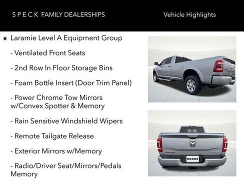 Used 2021 RAM 3500 Laramie AWD/4WD image 9