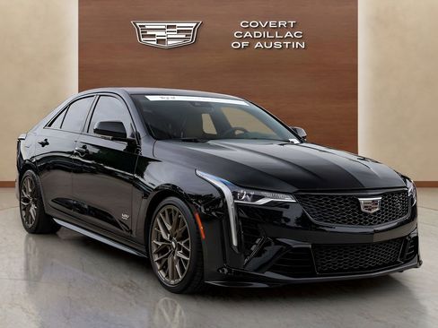 Certified 2023 Cadillac CT4 V Blackwing w/ Driver Assist Package RWD image 6