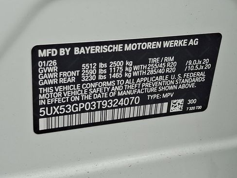 New 2026 BMW X3 xDrive30 w/ Premium Package image 19