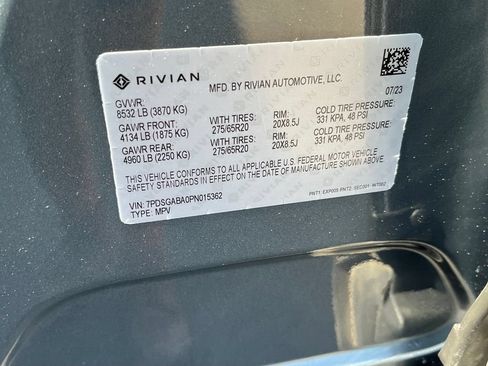 Used 2023 Rivian R1S Adventure Quad AWD/4WD image 31