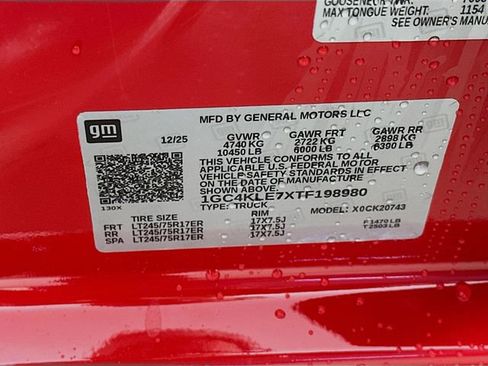 New 2026 Chevrolet Silverado 2500 W/T w/ WT Convenience Package image 30