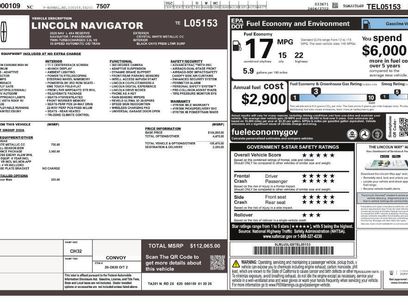 New 2026 Lincoln Navigator L Reserve w/ Jet Appearance Package