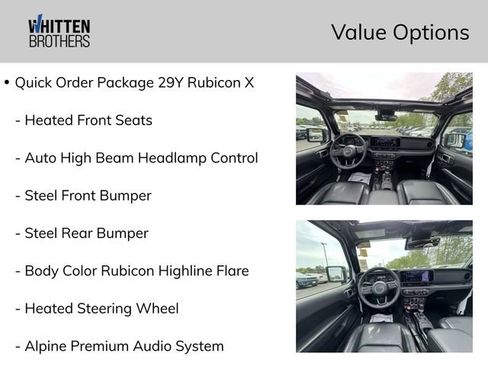 Used 2024 Jeep Wrangler Unlimited Rubicon 4xe AWD/4WD image 13