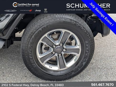 Used 2022 Jeep Wrangler Unlimited Sahara w/ Safety Group AWD/4WD image 9