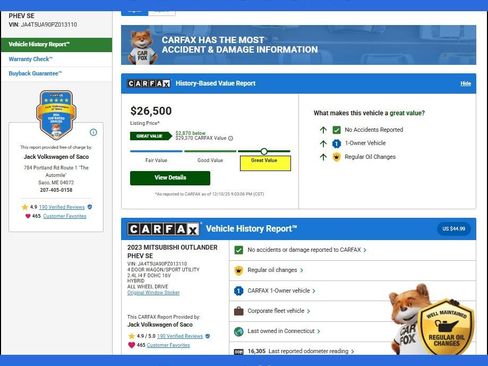 Used 2023 Mitsubishi Outlander SE image 9