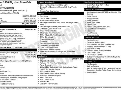 Used 2021 RAM 1500 Big Horn image 34