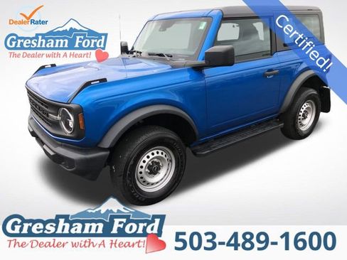 Certified 2022 Ford Bronco 2-Door AWD/4WD image 1