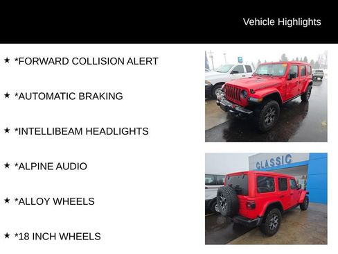 Used 2021 Jeep Wrangler Unlimited Rubicon w/ Uconnect 4C Nav & Sound Group image 8
