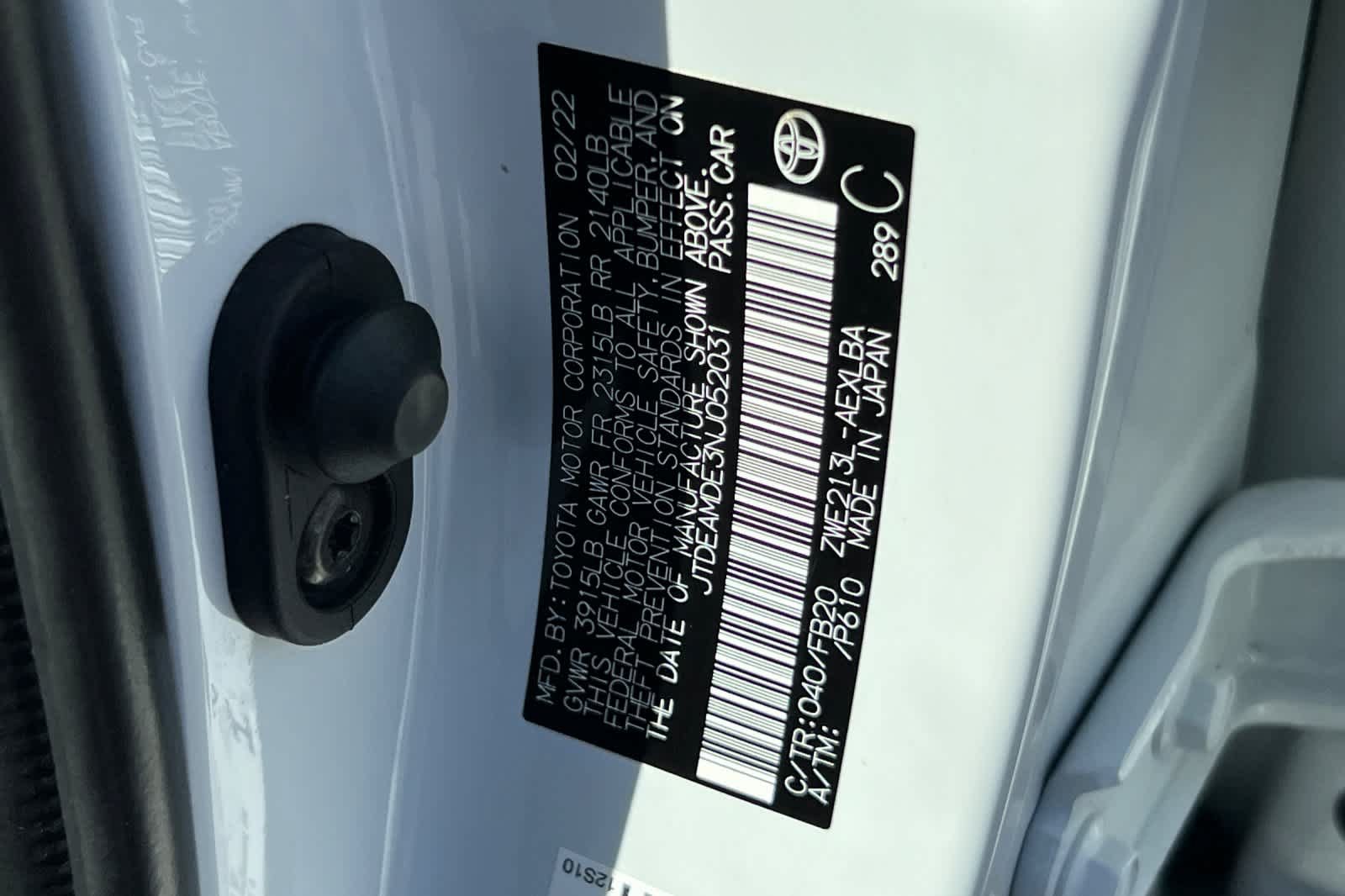 Certified 2022 Toyota Corolla LE FWD image 31
