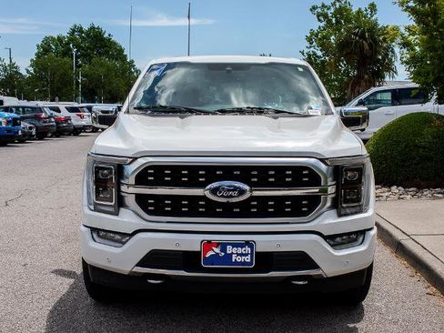Certified 2021 Ford F150 Platinum w/ Equipment Group 701A High AWD/4WD image 2
