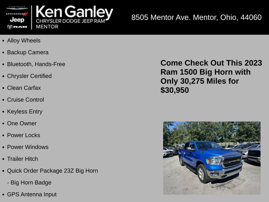 Used 2023 RAM 1500 Big Horn AWD/4WD image 5