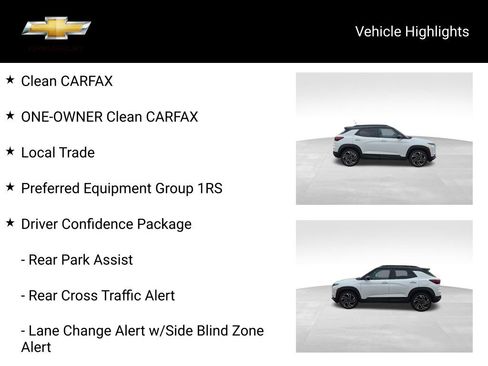 Used 2024 Chevrolet TrailBlazer RS w/ Driver Confidence Package image 16