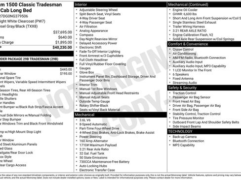 Used 2022 RAM 1500 Tradesman AWD/4WD image 42