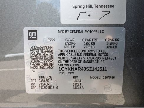 New 2025 Cadillac XT5 Luxury image 33