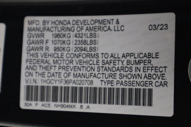 Used 2023 Honda Accord EX image 33