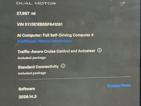Used 2025 Tesla Model 3 Long Range AWD/4WD image 1