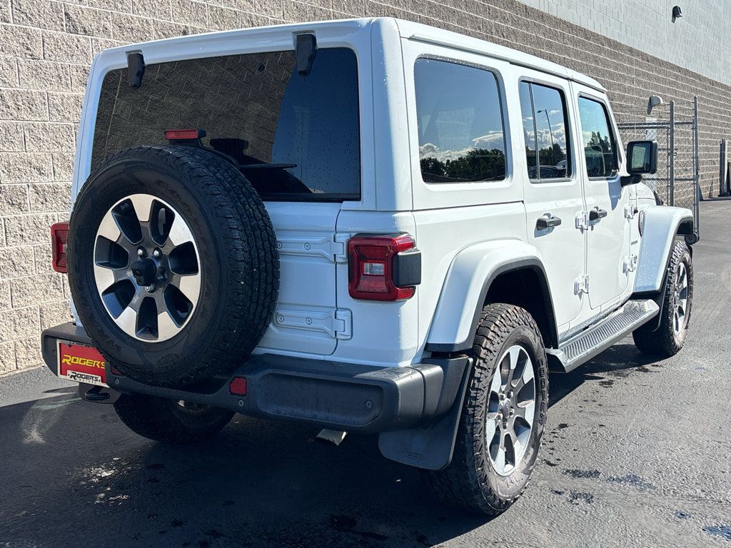 Used 2021 Jeep Wrangler Unlimited Sahara w/ Uconnect 4C Nav & Sound Group AWD/4WD image 6
