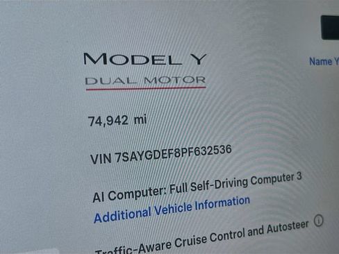 Used 2023 Tesla Model Y Performance AWD/4WD image 11