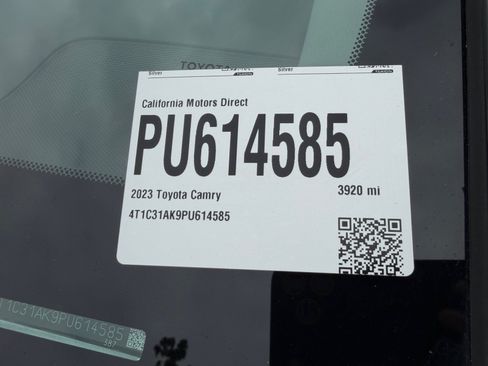 Used 2023 Toyota Camry LE FWD image 21
