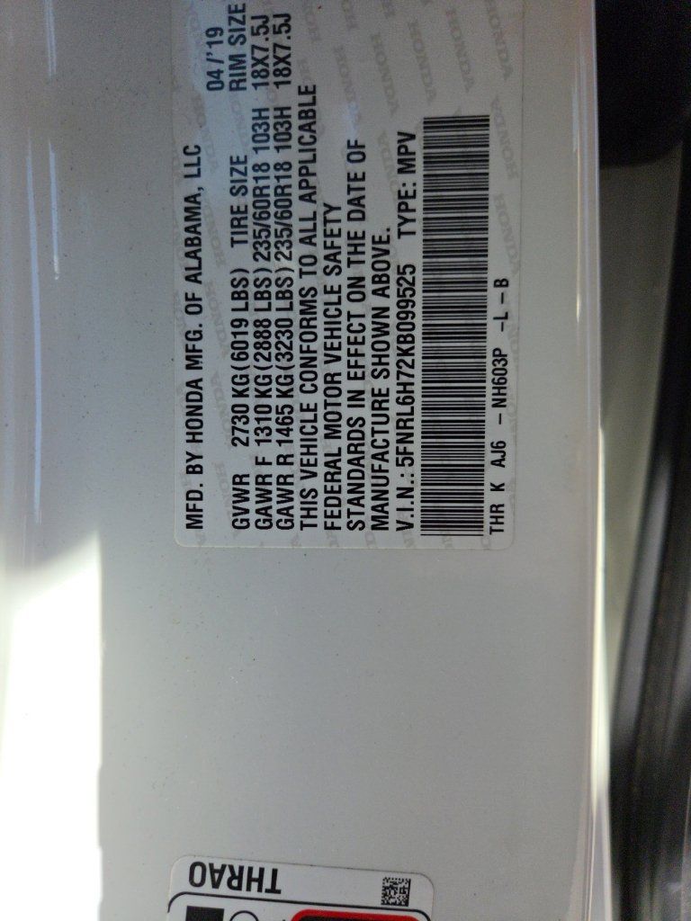 Used 2019 Honda Odyssey EX-L image 16