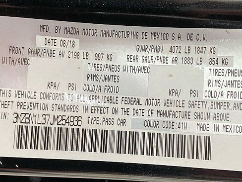 Used 2018 MAZDA MAZDA3 Touring image 25