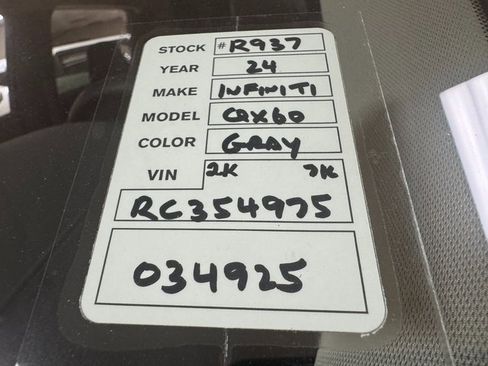 Used 2024 INFINITI QX60 Pure image 28