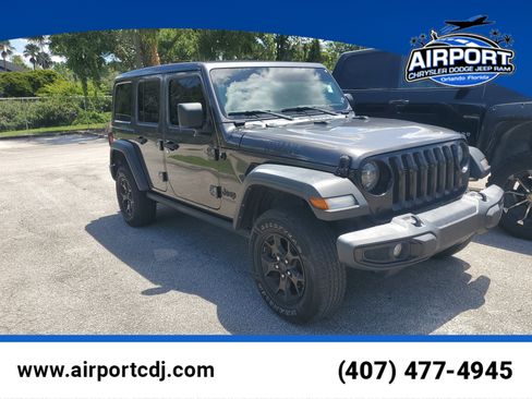 Used 2022 Jeep Wrangler Unlimited Sport AWD/4WD image 1