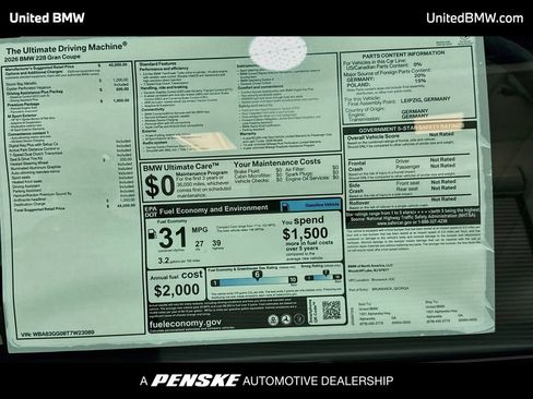 New 2026 BMW 228i w/ Premium Package FWD image 14