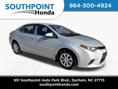 Used 2015 Toyota Corolla L